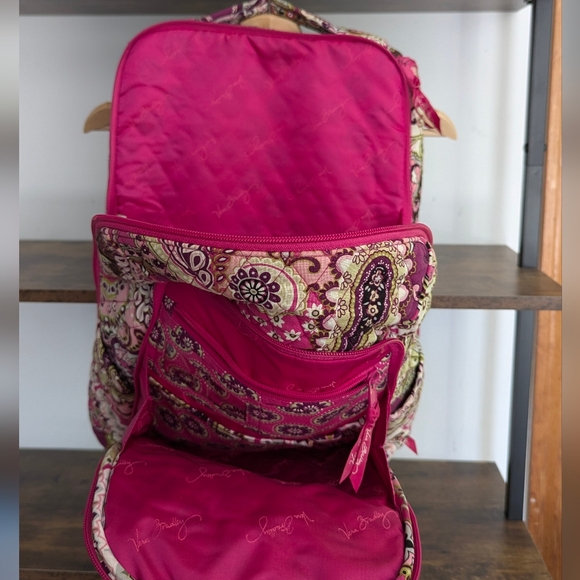 Vera Bradley Very Berry Backpack - Picture 7 of 16